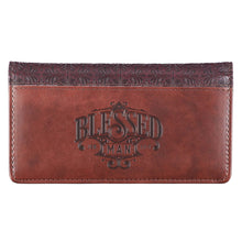 Load image into Gallery viewer, Blessed Man Faux Leather Checkbook Cover
