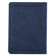 Load image into Gallery viewer, For I Know The Plans-Jeremiah 29:11 Faux Leather Journal In Navy
