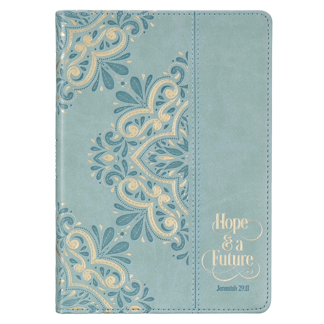 Hope & A Future - Jeremiah 29:11 Faux Leather Journal