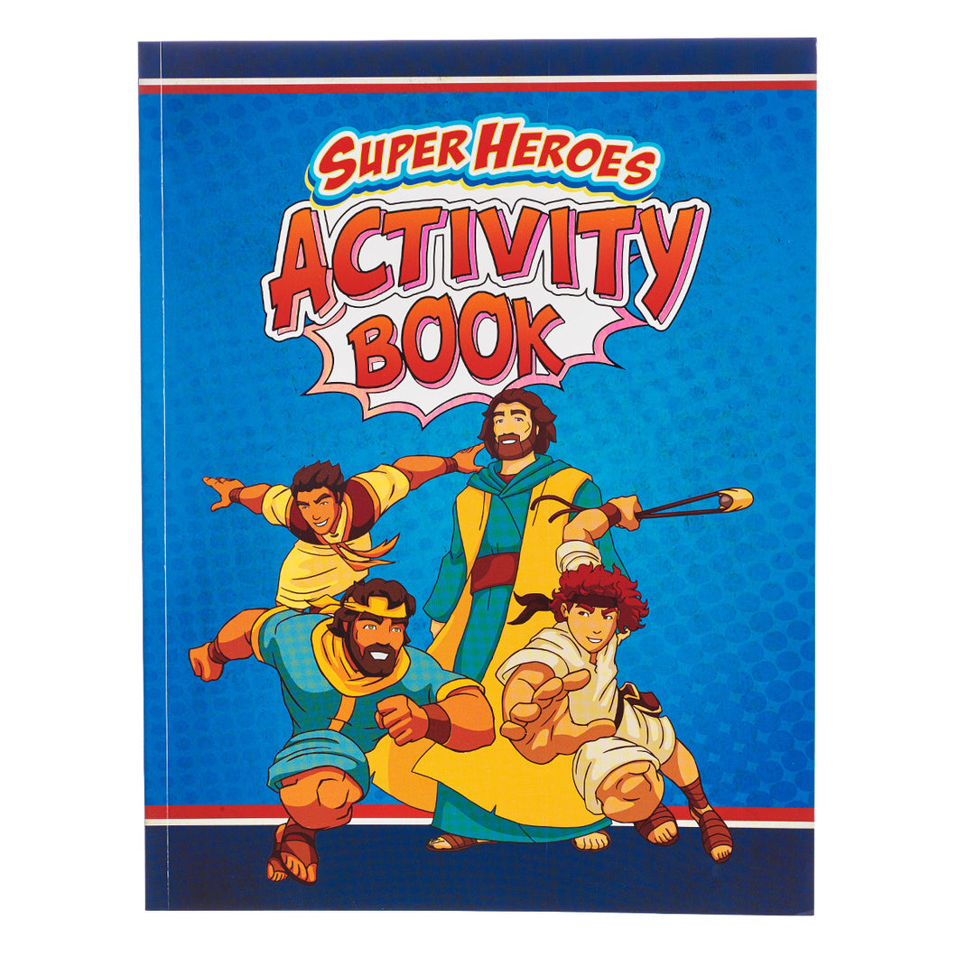 Super Hero's Activity Book