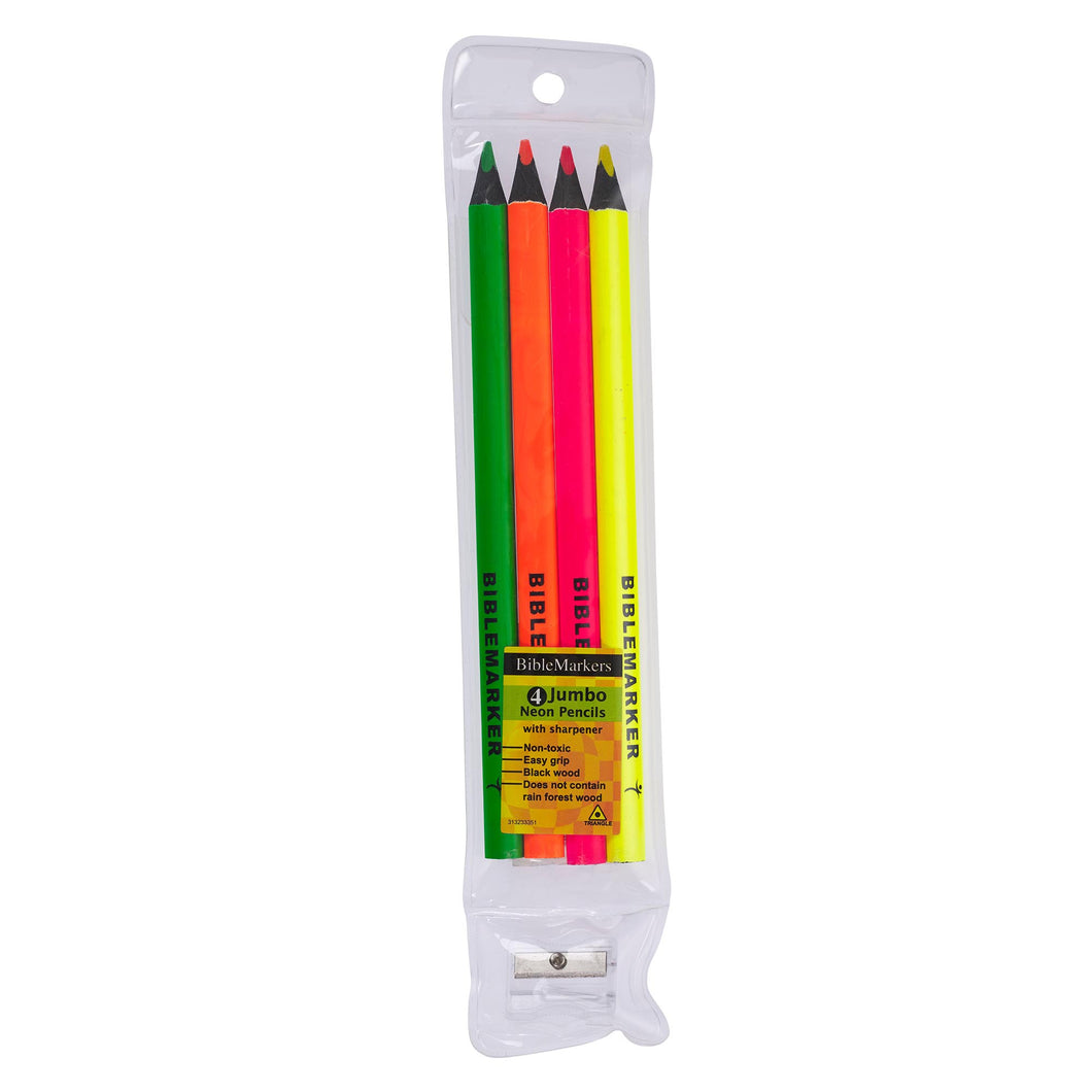 Dry Highlighter Bible Markers with Sharpener