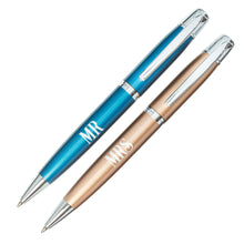 Load image into Gallery viewer, Mr and Mrs Gift Pen Set
