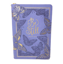 Load image into Gallery viewer, Be still Journal Psalm 46:10 Zippered
