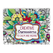 Load image into Gallery viewer, Creative Expressions Coloring Cards
