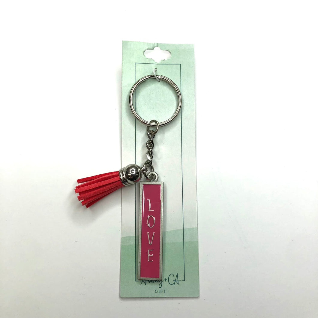 Abbey & CA Gift Key Ring “Love”