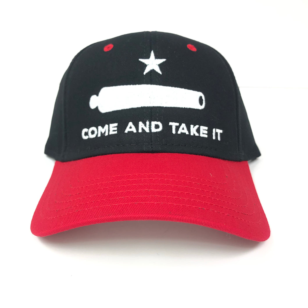 Adjustable Black/Red Come And Take It Hat
