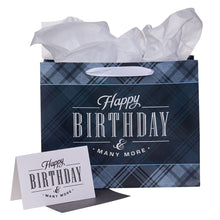 Load image into Gallery viewer, Gift Bag with Card Happy Birthday &amp; Many More
