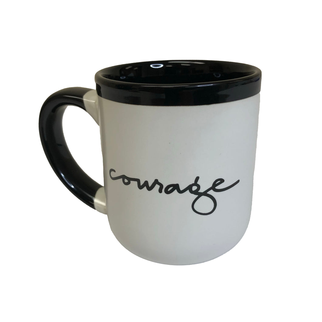 Courage Hanging Plaque, Mug 16 oz.