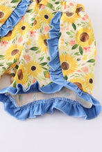 Load image into Gallery viewer, Horse Sunflower Ruffle Set
