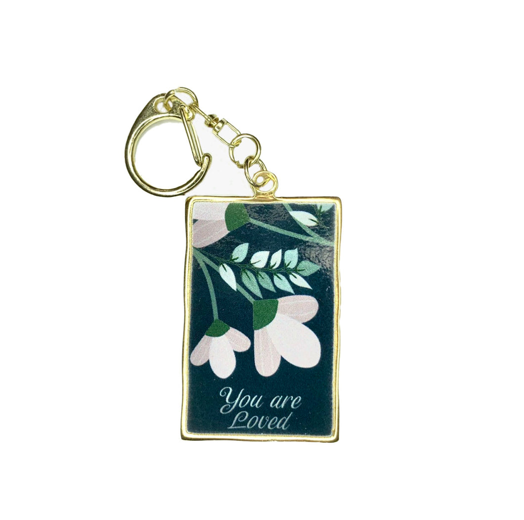 Abbey & Ca Gift  You are Loved Key Ring