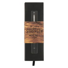 Load image into Gallery viewer, My Strength Black Classic Gift Pen- Psalm 28:7
