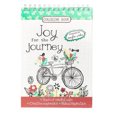 Load image into Gallery viewer, Joy for the Journey Wirebound Coloring Book
