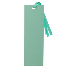 Load image into Gallery viewer, Be Still &amp; Know Teal Floral Multi-Layered Premium Bookmark - Psalm 46:10
